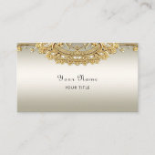 Goud Visitekaartje (Voorkant)