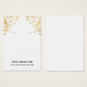 Goud  Visitekaartje (Voorkant /achterkant)