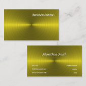 Goud Visitekaartje (Voorkant / Achterkant)