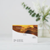 Goud Visitekaartje (Staand voorkant)
