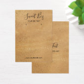 Goud Visitekaartje met juwelenhouder (Bureau)