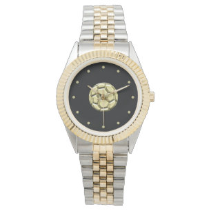 Goud Voetbal Horloge