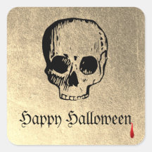 Goud Volwassen Halloween Party Skull