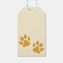 Goud voor afdrukken cadeaulabel