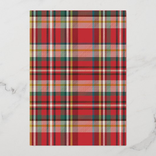 Goud voor favoriete kerstfeestjes folie feestdagenkaart (Achterkant)