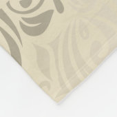 Goud, vouw, zilver, champagne, elegant, chic, ; fleece deken (Hoek)