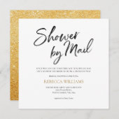 Goud Vrijgezellenfeest per post Kaart (Voorkant / Achterkant)