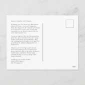 Goud Vrolijk Script Serif Kerstmis Portret Foto Feestdagenkaart (Achterkant)