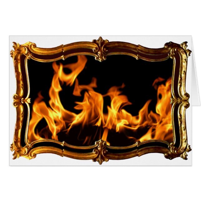 Goud vuur B (Voorkant Horizontaal)