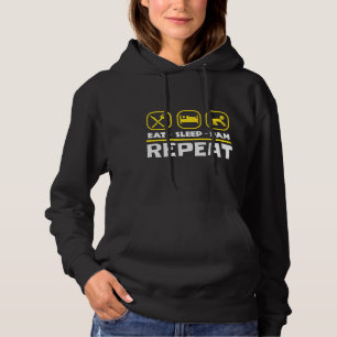 Goud wassen prospectie Oost Slaap Pan Herhaal Hoodie