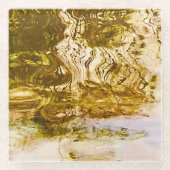 Goud water onderzetter (Voorkant)