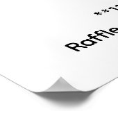 Goud Welkom Bruiloft Tijdlijn Orde van Evenementen Poster (Hoek)