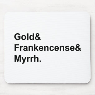 Goud Wierook & Mirre   Geschenken van de Wijzen Muismat