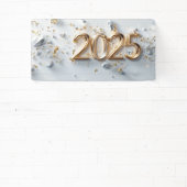 Goud & Wit 2025 Spandoek (Insitu)