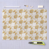 Goud Wit AI Kunstweefsel Papier (Craft)