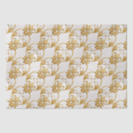 Goud Wit AI Kunstweefsel Papier