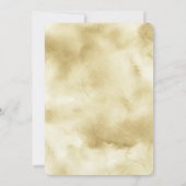 Goud Wit Ananas vrijgezellenfeest Kaart (Achterkant)