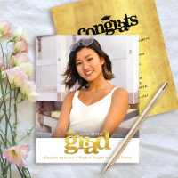 Goud Wit Budget Foto Afstuderen Vet Hoofdletter Ui