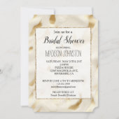 Goud Wit Cowgirl Westers Koeienhuid Kaart (Voorkant)