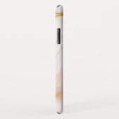 Goud wit en roze marmer Case-Mate iPhone case (Achterkant/rechts)