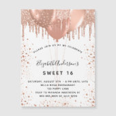 Goud, wit, glitter, gezoet, 16 roos (Voorkant)