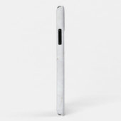 Goud wit marmer Hoesje-Mate Barely Daar Case-Mate iPhone Case (Achterkant/rechts)