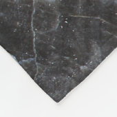 Goud Wit Marmeren Textuur Ontwerp Fleece Deken (Hoek)