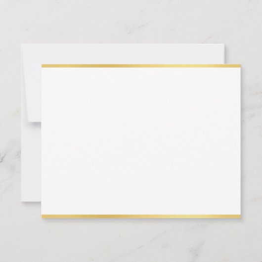 Goud Wit Sjabloon Handgeschreven Script Naam Tekst (Achterkant)