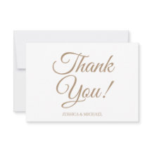 Goud Wit Vrijgezellenfeest Dank u