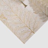 Goud Wit Zilveren Bomen Kerstmis Tissuepapier (Detail)