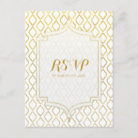 Goud & Witte Arabische Marokkaanse Glam Bruiloft R