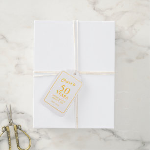 Goud Witte Art Deco Sweet Sixteen Verjaardag Cadeaulabels