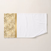 GOUD WITTE DIERENBEELDKAMER BAD HANDDOEK (Handdoek)