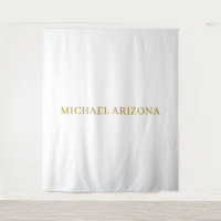 Goud & Witte Kleur Minimalistisch Eenvoudig Modern