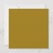 Goud Witte Kleur Minimalistische Bruidsdouche Save The Date (Achterkant)