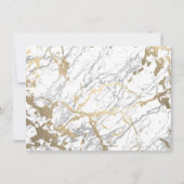 Goud Witte Marmer Make-up Schoonheid Certificaat E (Achterkant)