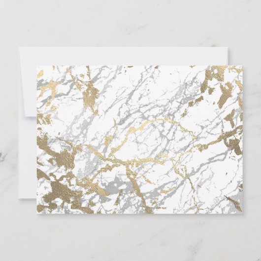 Goud Witte Marmer Make-up Schoonheid Certificaat E (Achterkant)