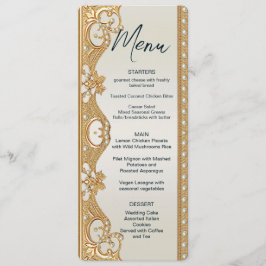 Goud  Witte Parels Menu