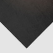 Goud Yin Yang op zwart Tissuepapier (Detail)