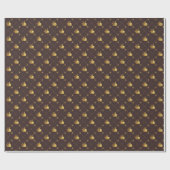 Goud Zeilschip Cadeaupapier (Vlak)