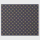 Goud Zeilschip Cadeaupapier (Vlak)