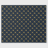 Goud Zeilschip Cadeaupapier (Vlak)