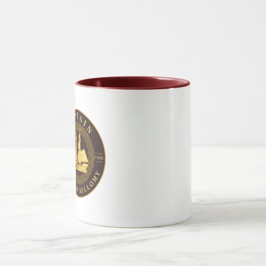 Goud Zeilschip Mok (Midden)