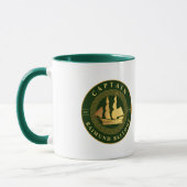 Goud Zeilschip Mok (Links)