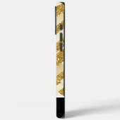 Goud zigzagpatroon gloeit helder Case-Mate iPhone case (Achterkant / Links)