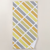 Goud Zilver Brons Metaal Tinten Strandlaken (Voorkant)