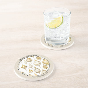 Goud Zilver Kerst Ornamenten Zandsteen Onderzetter