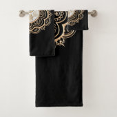 Goud & Zilver Mandala Bad Handdoek (Insitu)