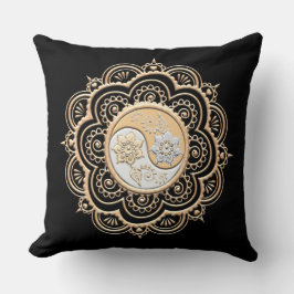 Goud & Zilver Mandala Kussen