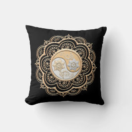 Goud & Zilver Mandala Kussen